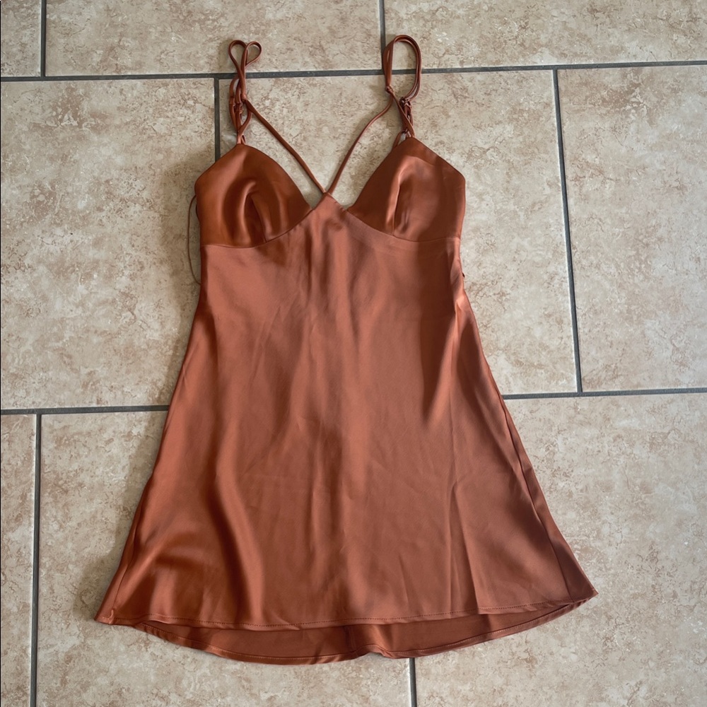 Urban Outfitters Rust Mini Dress